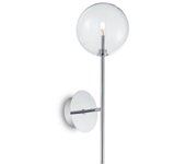 Ideal lux equinoxe - 1 luz de pared, cromo