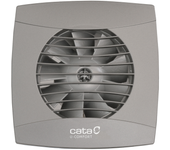 Extractor de baño uc-10 timer silver cata con carátula extraplana extraíble, timer, protector térmico, potencia 8w, 2200 r.p.m color gris