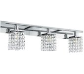 Aplique de pared para baño eglo arequito cromo 3 bombillas g9
