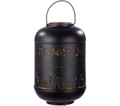 Gilde farol 'heimat gefühl' negro/oro, h.49 cm