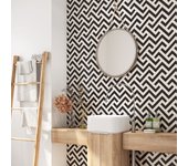 Vinilo adhesivo para baño - motivo gráfico