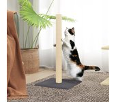Maison exclusive - poste rascador para gatos gris oscuro 35x35x70 cm