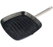 Sartén asadora san ignacio enamel acero ø 28 cm negro