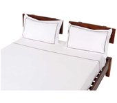 Conjunto ropa de cama marron pearl - queen (cama 135) 210 x 270