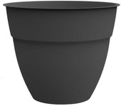 Pot de fleur rond osaka ø 50 x h.42,9 cm anthracite - eda