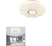 Lámpara de techo led 80w luz fría borde ondulado cielo estrellado btl-1011