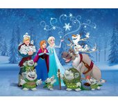 Fotomural frozen azul - 360 x 270 cm - disney