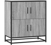 Aparador | aparador de comedor | armario de cocina madera ingeniería gris sonoma 68x35x76 cm cfw168063