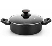 Cacerola monix titan rock ø 20 cm negro aluminio forjado