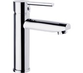 Ramon soler grifo de lavabo monomando cromado con sistema s2 de ahorro de agua con válvula automática serie drako