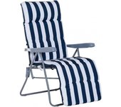 Cojin para silla reclinable patio playa piscina acolchado tumbona-tek 180x55x8cme