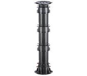Pedestal con corrector de pendiente - dph serie - buzon - 645 - 850 mm