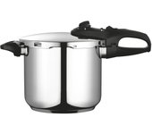 Olla a presión 7,5 litros, inducción, express super rápida, acero inox. 18/10, todas cocinas, fagor, plata, duo 8