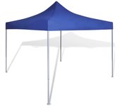 Maison exclusive - cenador plegable azul 3x3 m