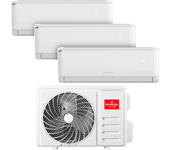Aire acondicionado infiniton multi-3342 3x1 - 2x2200 + 3000 frigorías, a++/a+, funcion eco, modo sleep, bomba de calor, filtro anti bacterias