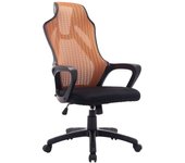 Silla de oficina quincy negro/marrón