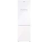 Frigorífico combi evvo f60w glass, 247 l + 94 l, blanco
