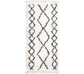Alfombra shaggy estilo bereber bedoun 60x120 cm