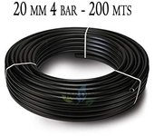 Tuberia polietileno 20mm | tuberia agricola 20mm 4 bar 200 metros | tuberia riego 20mm | manguera de riego 20 mm