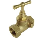 Somatherm for you - llave de paso - cabeza de vástago - en latón bruto - ff 20/27