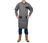 Bata de laboratorio retardante de la llama weldas arc knight