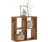 Librería de madera antigua 68,5x32x68,5 cm madera contrachapada