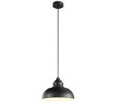 Lámpara colgante cliona de lindby, negra, metal, ø 31 cm, e27, lámpara colgante, lámpara colgante, lámpara, lámpara de techo, lámpara de techo,