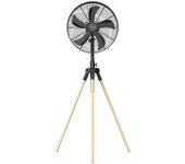 Newlux ventilador de pie negro tripod w3050 5 aspas metal