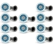 Tobera difusores 6a hunter. alcance 1,80 mts. pack de 10