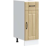 Maison exclusive - mueble bajo de cocina lucca roble sonoma