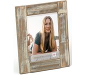 Walther design ql520p longford cornice portafoto 15x20 cm colore: marrone, wood, legno