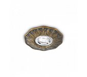 Ideal lux polka - 1 foco empotrable bronce, gu10