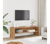 Vidaxl mueble de tv madera de ingeniería roble artisian 120x40x40cm