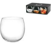 24x vasos de vidrio transparente, 160ml para licor, h&h