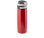 Leifheit 03273 taza de viaje 600 ml negro, rojo acero inoxidable