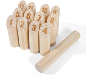 Kubb viking set de juego ajedrez de césped números juegos de jardín