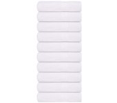 Maison exclusive - toallas de baño 10 uds blanco 100x150 cm 360 g/m² 100% algodón