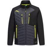 Chaqueta laboral dx4 hybrid baffle paneles acolchados de insulatex portwest dx471