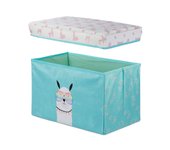 Taburete baúl para juguetes para niños con diseño azul 13_0002521_2