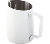 Jarra de café de acero inoxidable de 420 ml para espumar café con leche y arte latte
