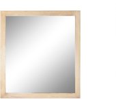 Espejo de pared home esprit natural acacia tropical 92 x 2 x 100 cm