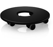 Caballete con ruedas para canto 40, cube 40, cursivo 40, classico/quadro 50, negro ø 30