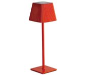 Lámpara de mesa led táctil y recargable moderna para bar, hotel y restaurante coral mlg06