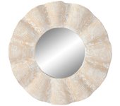 Espejo de pared home esprit blanco decapé tallado 76 x 7 x 76 cm - marca: home esprit - ean: 8424002170998