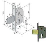 Hierro inf.lock 069.30.00.0 welka
