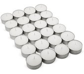 Com-fort house- velas blancas | pack velas de 480 unidades | velas de té calientaplatos | tealight | 9 horas de duración |sin perfume