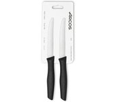 Arcos 189900 12 pzas. juego cuchillos de mesa perlados 2 pzas serie nova
