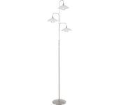 Steinhauer - lámpara de pie - tallerken - acero - vidrio metal - lámpara de diseño - g9 - 2659st