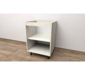 Armario bajo de 30. a 72 cm a 30 cm p 55,5 cm (alecer blanco)