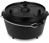 Hervidor de hierro fundido petromax 7,5l con patas